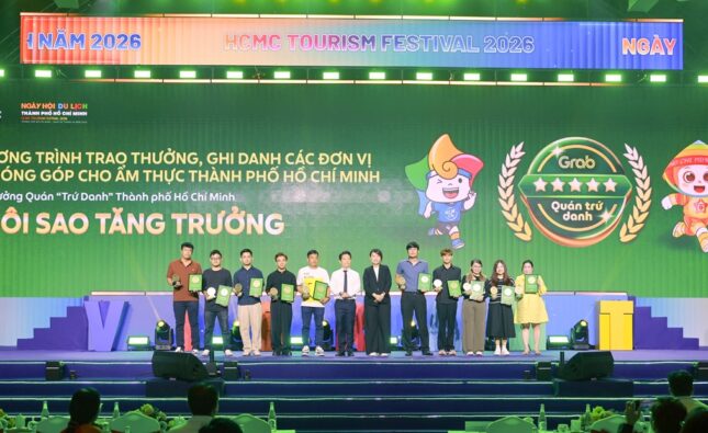 Grab vinh danh 60 quán ăn “Trứ Danh” tại TP.HCM: số hóa ẩm thực, gia tăng trải nghiệm người dùng