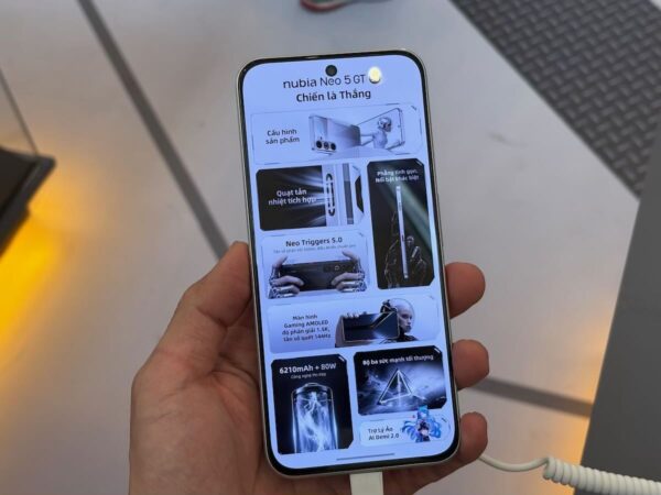 ZTE ra mắt nubia NEO 5 Series: tập trung vào trải nghiệm gaming thực tế 