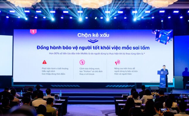 Mỗi ngày AI của MoMo cảnh báo hơn 10.000 người dùng trước giao dịch rủi ro