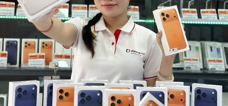 Di Động Việt: iPhone 17 Pro Max tiếp tục duy trì sức mua ổn định sau 8 tháng mở bán