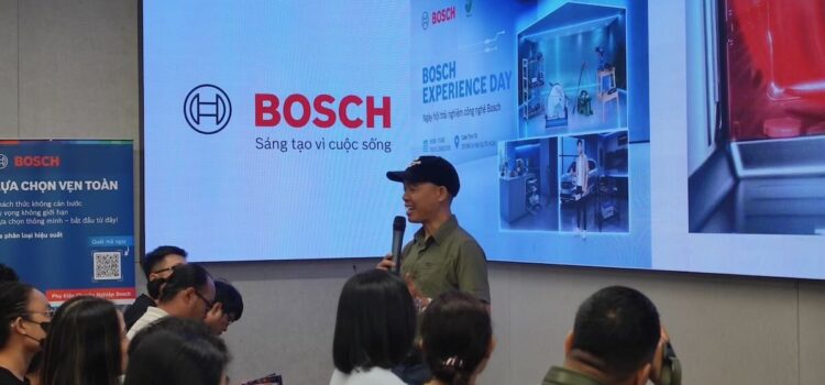 Bí quyết công nghệ giúp Bosch nâng tầm trải nghiệm cuộc sống