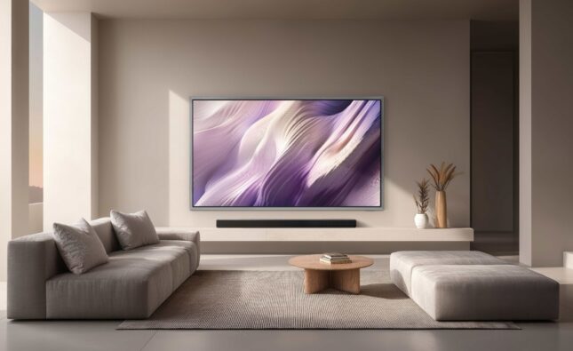 Samsung biến TV OLED thành tác phẩm nghệ thuật trong không gian sống