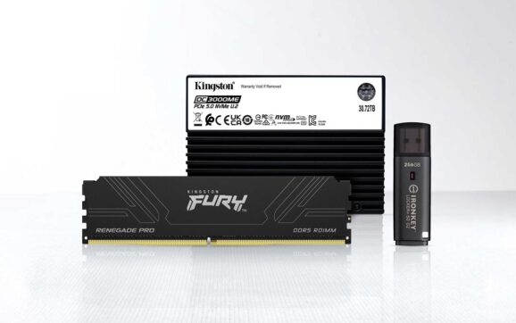 Kingston mở rộng dải sản phẩm lưu trữ và bộ nhớ cho AI, máy trạm và trung tâm dữ liệu