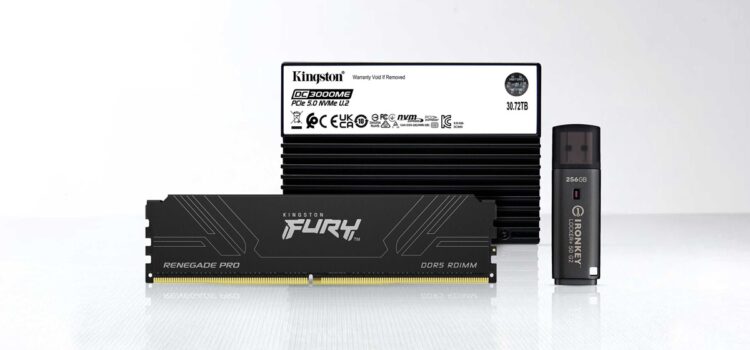 Kingston mở rộng dải sản phẩm lưu trữ và bộ nhớ cho AI, máy trạm và trung tâm dữ liệu