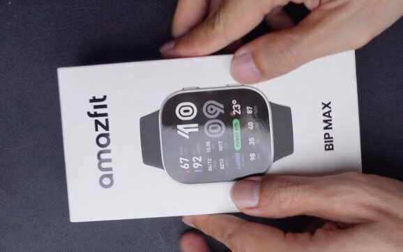 Mở hộp Amazfit Bip Max, đồng hồ pin trâu, màn hình lớn