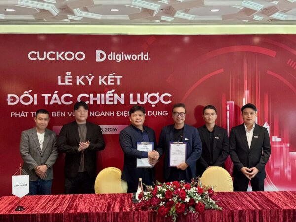 CUCKOO và Digiworld bắt tay mở rộng thị trường điện gia dụng cao cấp tại Việt Nam