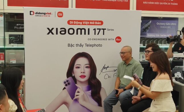 Giới trẻ trải nghiệm sớm Xiaomi 17T series tại Di Động Việt, ưu đãi lên đến 5,5 triệu đồng