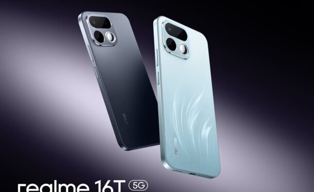 realme 16T 5G sắp ra mắt, nổi bật với pin Titan 8.000mAh