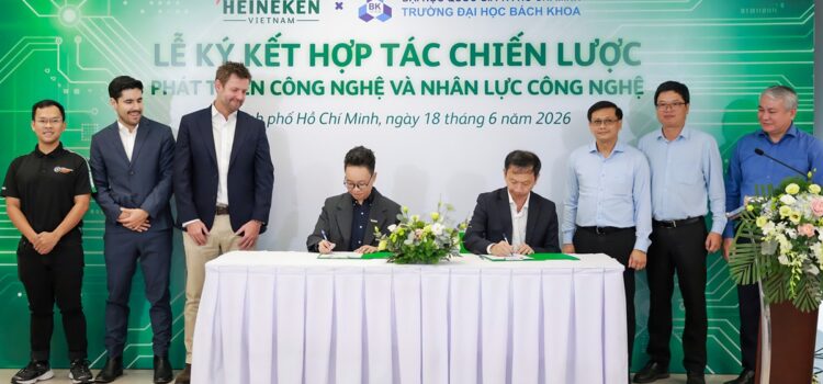 HEINEKEN Việt Nam hợp tác Đại học Bách Khoa phát triển robot và nhân lực công nghệ