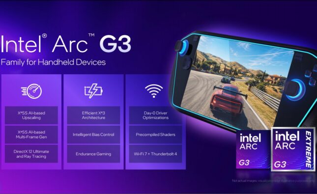 Intel mở rộng hệ sinh thái Core Ultra Series 3, hướng đến thiết bị chơi game cầm tay và AI