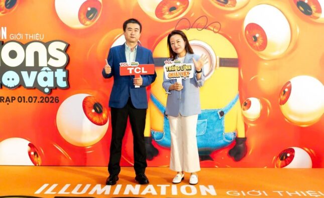 TCL hợp tác cùng phim “Minions & Quái Vật”, giới thiệu TV Mini LED C8L