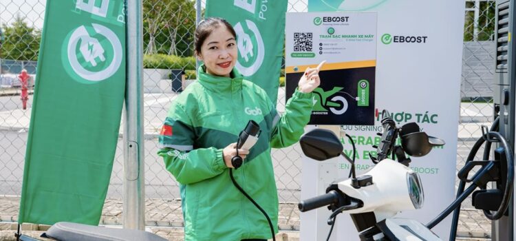 Grab đầu tư phát triển hơn 6.000 cổng sạc xe điện, mở rộng hạ tầng dùng chung tại Việt Nam