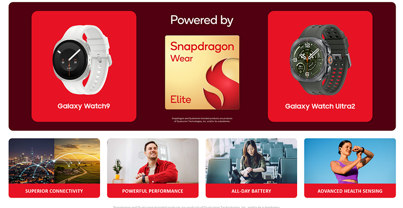 Snapdragon trở thành nền tảng AI xuyên suốt từ Galaxy Z Fold8, Watch9 đến kính thông minh