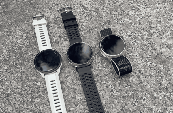 Garmin 165, Amazfit Active 3 Premium hay Coros Pace 4