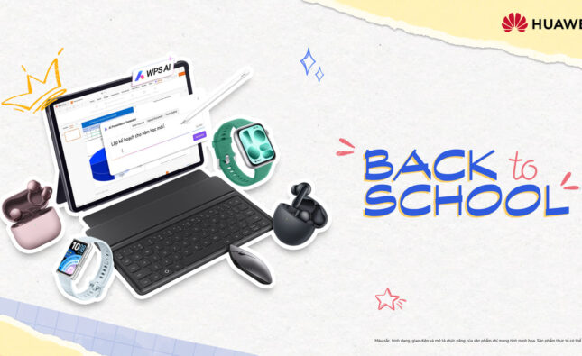 Huawei tung ưu đãi Back to School cho máy tính bảng, đồng hồ và tai nghe