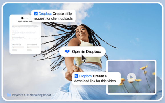 Dropbox mở rộng kết nối với ChatGPT, Claude và Gemini để khai thác dữ liệu doanh nghiệp
