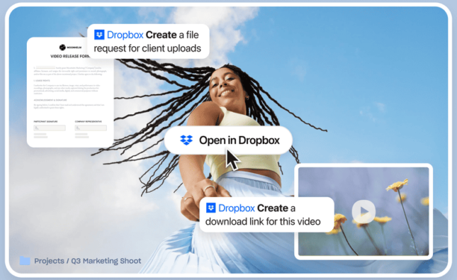 Dropbox mở rộng kết nối với ChatGPT, Claude và Gemini để khai thác dữ liệu doanh nghiệp