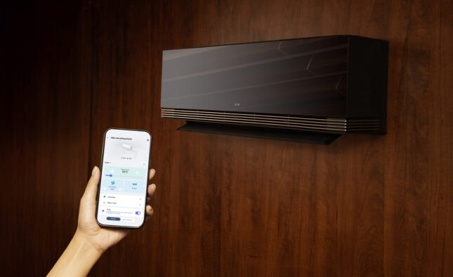 LG Artcool AI Air: Tự biết người ngồi đâu để chỉnh hướng gió, còn theo dõi được tiền điện