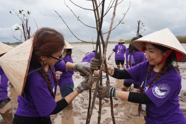 FedEx trồng 100 cây xanh