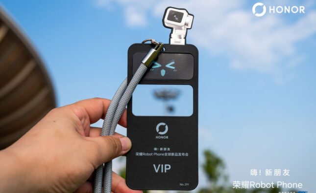 HONOR Robot Phone: Smartphone có camera gimbal tự xoay bằng AI
