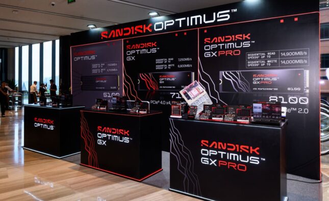 Sandisk ra mắt dòng SSD Optimus, mua từ 1TB được tặng balo Tomtoc trị giá 1,5 triệu đồng