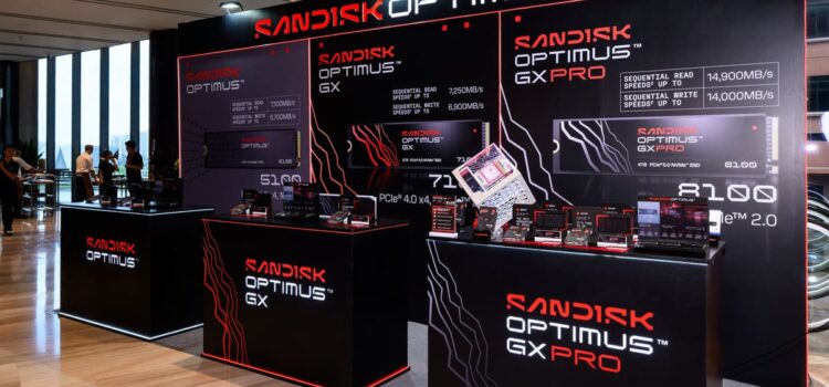 Sandisk ra mắt dòng SSD Optimus, mua từ 1TB được tặng balo Tomtoc trị giá 1,5 triệu đồng