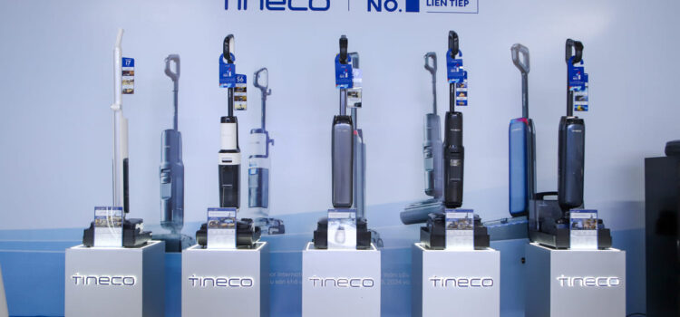Tineco dẫn đầu thị trường máy lau sàn khô ướt tại Việt Nam với hơn 40% thị phần