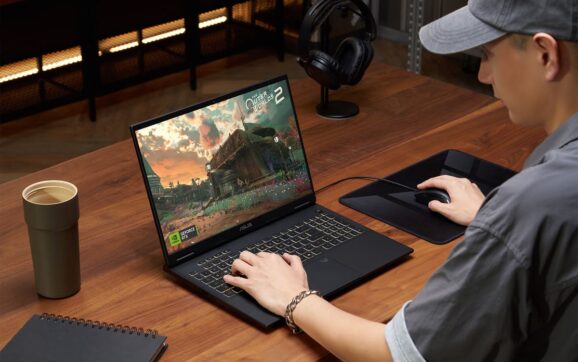 ASUS tung TUF Gaming 16: RTX 5070, màn 144Hz, nâng cấp RAM và SSD thoải mái