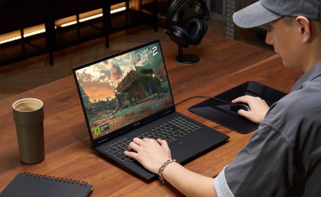 ASUS tung TUF Gaming 16: RTX 5070, màn 144Hz, nâng cấp RAM và SSD thoải mái