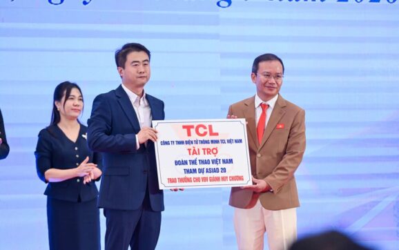 TCL đồng hành cùng Đoàn Thể thao Việt Nam, lan tỏa tinh thần vượt giới hạn tại ASIAD 2026