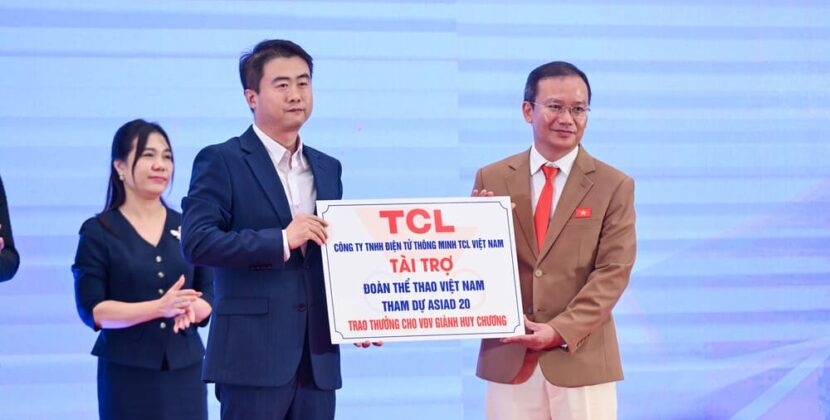 TCL đồng hành cùng Đoàn Thể thao Việt Nam, lan tỏa tinh thần vượt giới hạn tại ASIAD 2026
