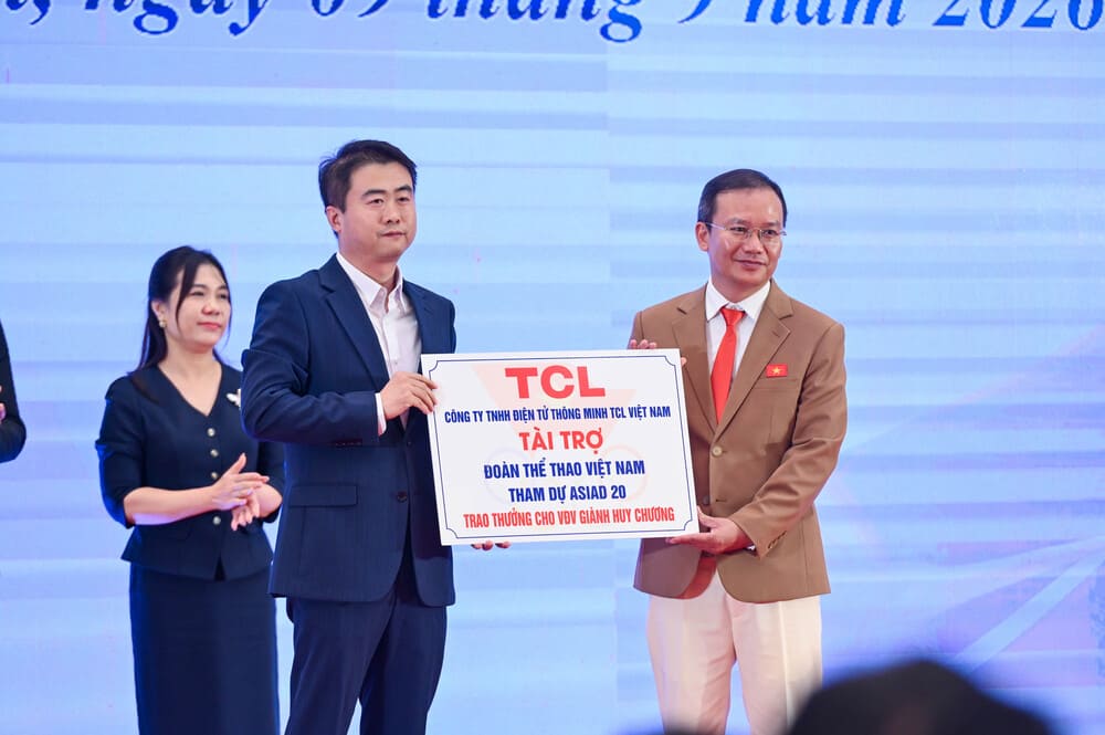 TCL đồng hành cùng Đoàn Thể thao Việt Nam, lan tỏa tinh thần vượt giới hạn tại ASIAD 2026