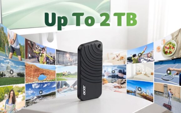 Acer ra mắt SSD di động PA100, tốc độ đọc 560 MB/s, dung lượng tối đa 2 TB