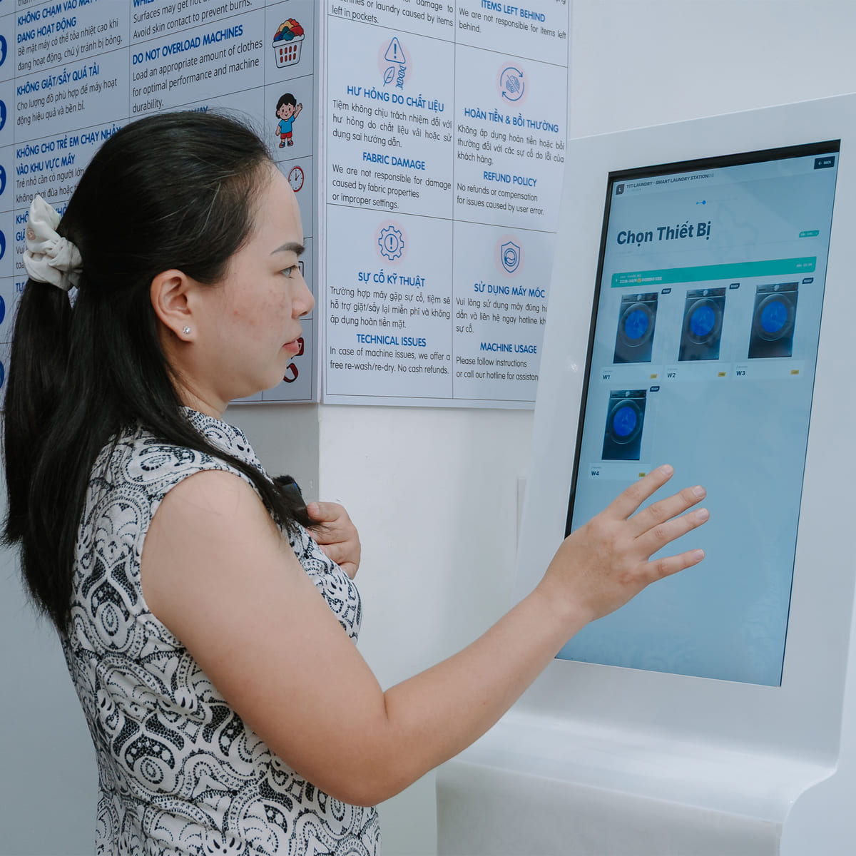 Samsung đưa giải pháp giặt sấy công nghiệp vào mô hình cửa hàng tự phục vụ 24/7