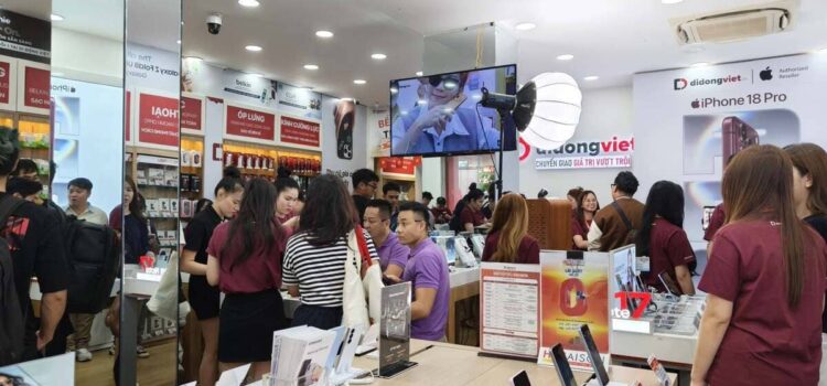 iPhone 18 Pro Max chiếm 88% đơn đặt trước tại Di Động Việt, bản 256GB được chọn nhiều nhất