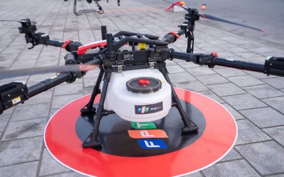 FPT Shop triển khai mô hình UAV hỗ trợ sản xuất nông nghiệp tại Điện Biên