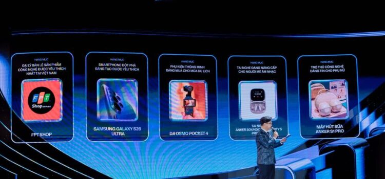 FPT Shop góp mặt trong Better List 2026 ở hạng mục bán lẻ công nghệ được yêu thích