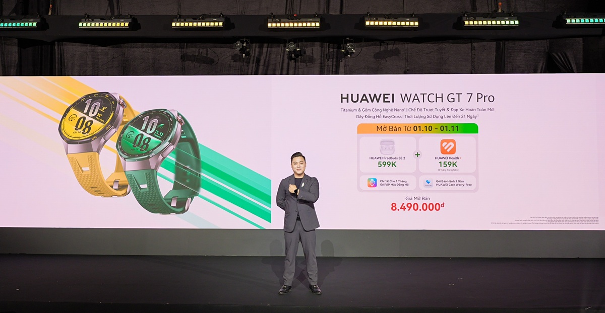 Huawei tung loạt ưu đãi khi mở bán Watch GT 7 Series và FreeBuds Neo tại Việt Nam
