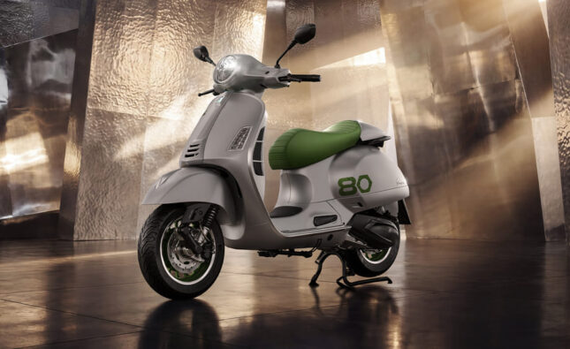 Vespa Edizione Ottantesimo về Việt Nam, giá 372 triệu đồng, giới hạn 4 chiếc