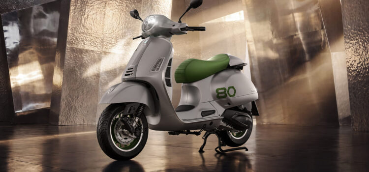 Vespa Edizione Ottantesimo về Việt Nam, giá 372 triệu đồng, giới hạn 4 chiếc
